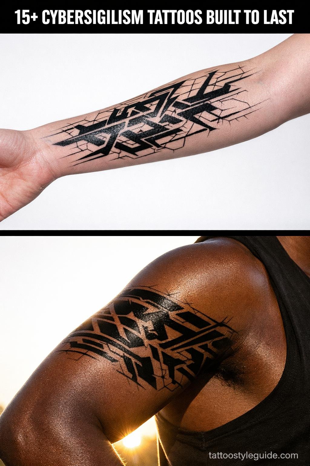 15+ Cybersigilism Tattoo Designs That Outlive the Trend