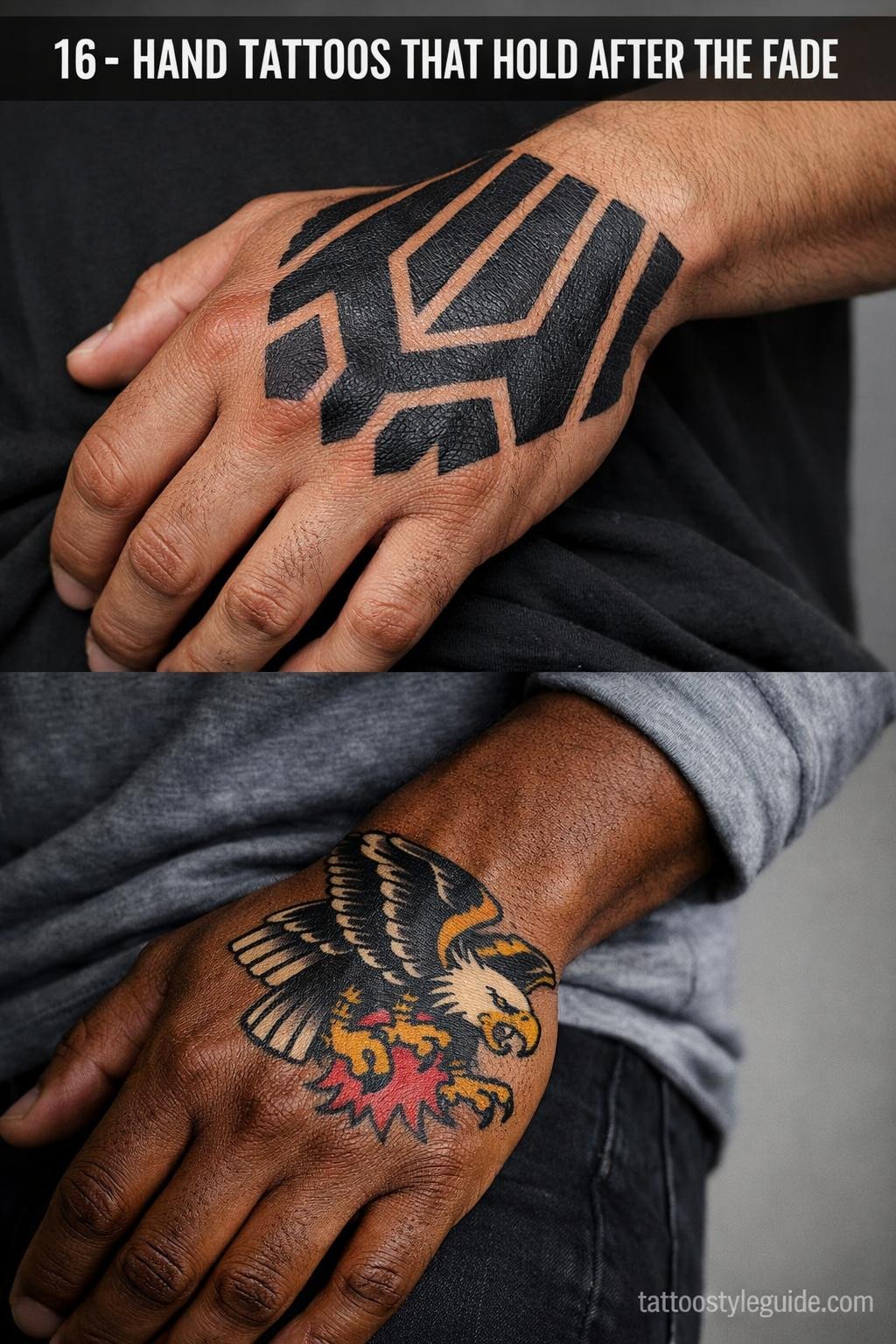 16+ Hand Tattoos for Guys Who Know the Fade Risk