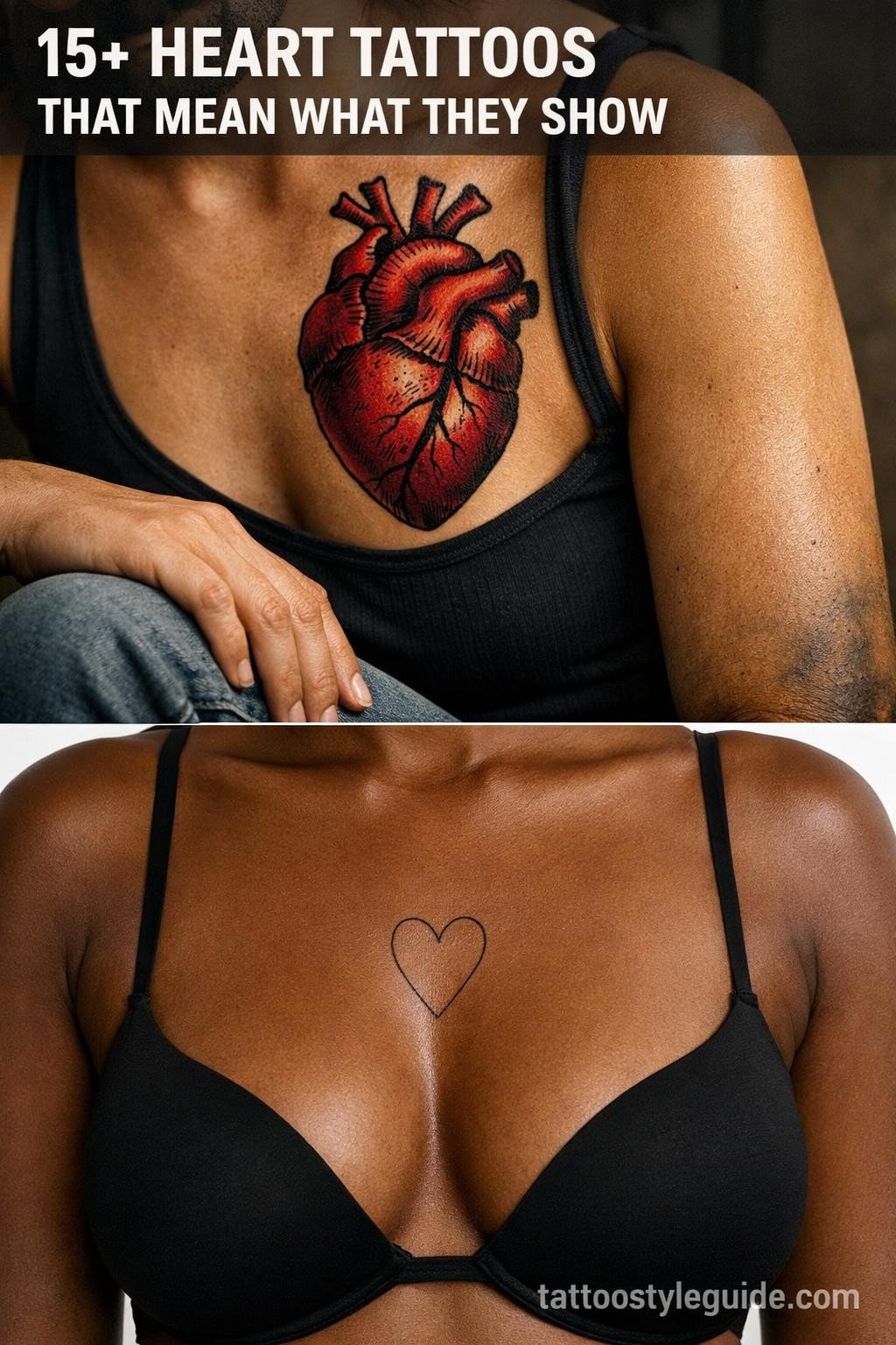 15+ Heart Tattoos That Actually Mean What They Show