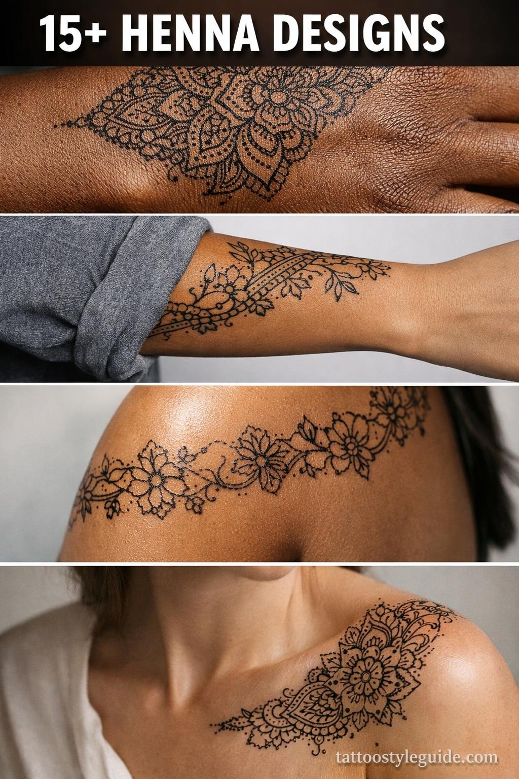 15+ Henna Designs That Earn Their Place Beyond the Festival