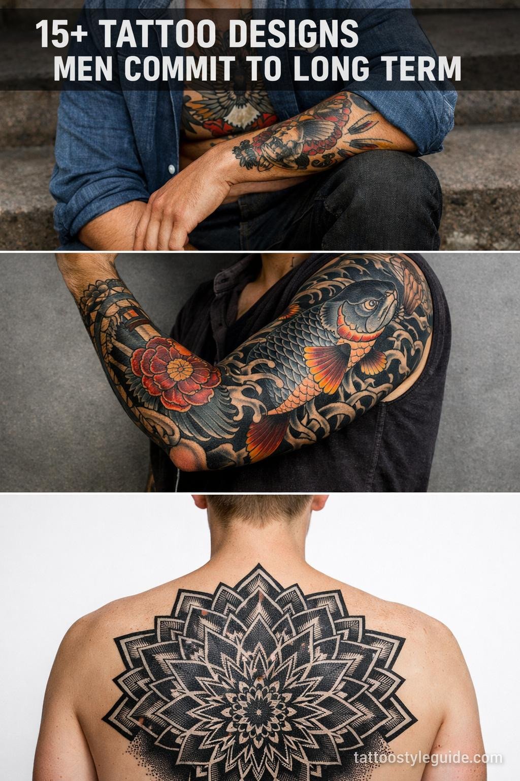 15+ Tattoo Designs Men Actually Commit To Long Term