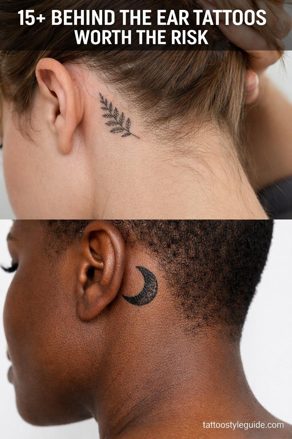 15+ Behind the Ear Tattoos Worth the Placement Risk