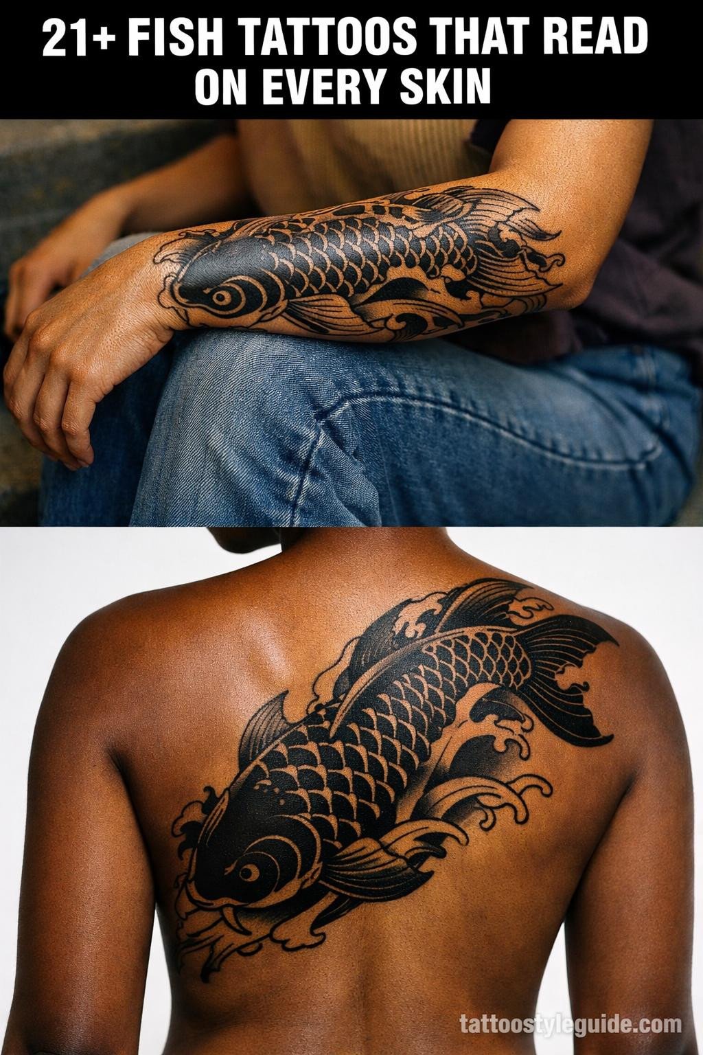 21+ Fish Tattoos That Work With Your Skin Not Against It