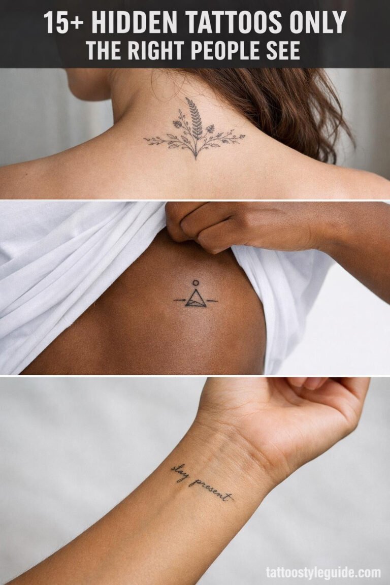 15+ Hidden Tattoos Only the Right People Will Ever See