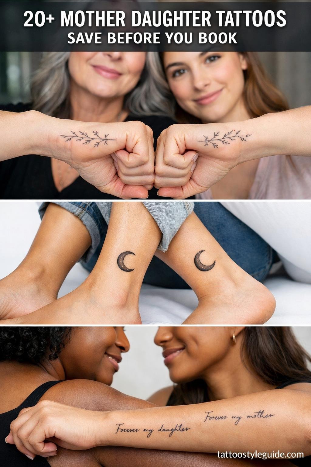 20+ Mother Daughter Tattoos to Share Before You Book