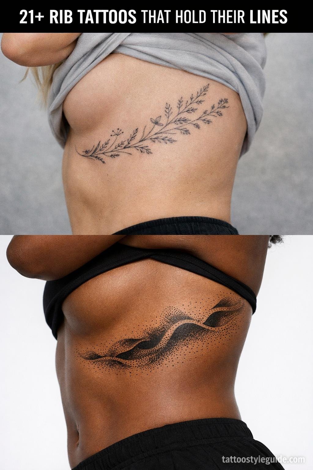 21+ Rib Tattoos For Women Who Can Handle the Chair
