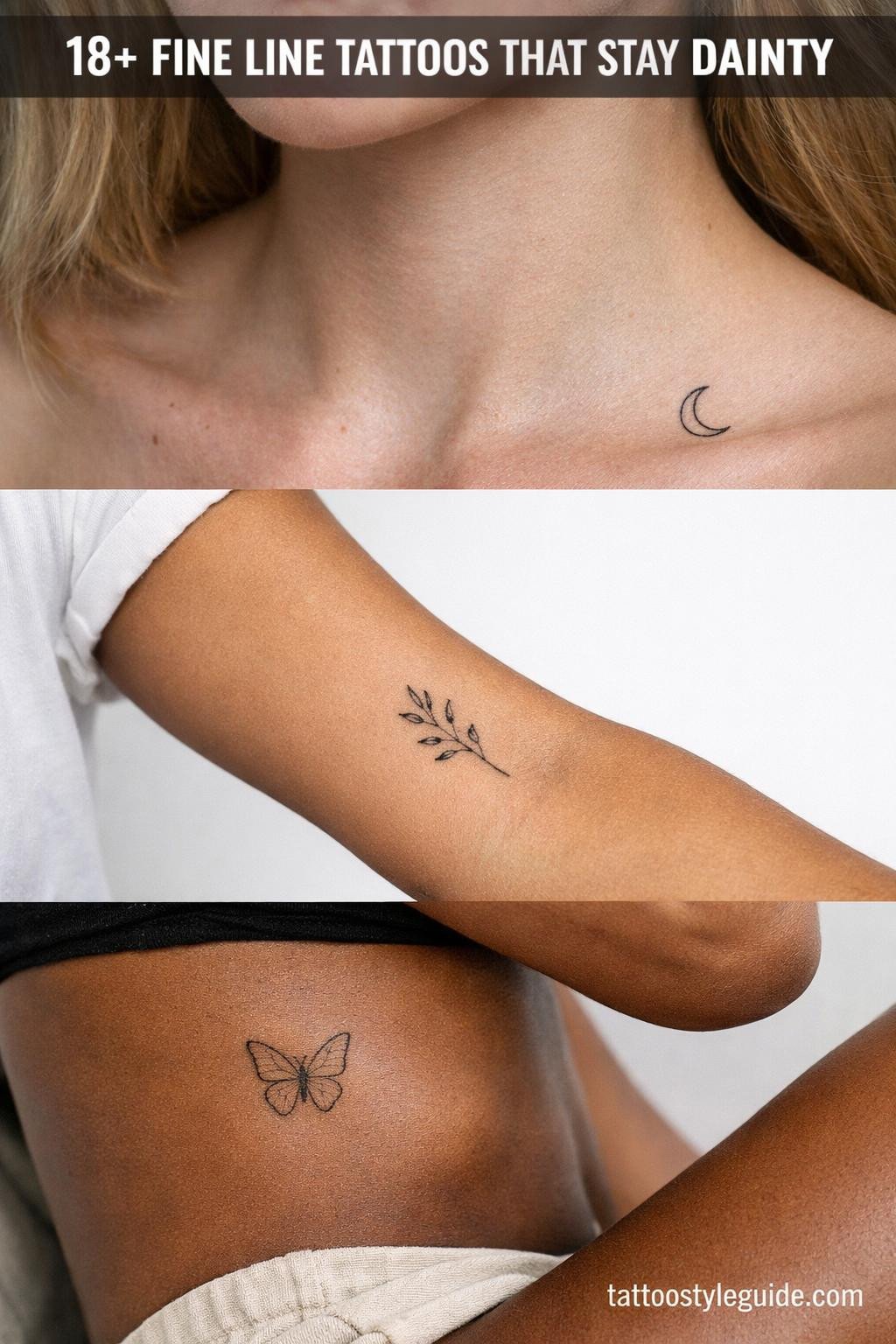 18+ Small Girly Tattoos That Stay Dainty as You Grow