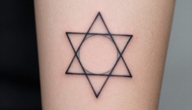 18+ Minimalist Geometric Tattoos That Skip the Filler