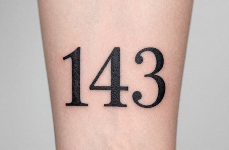143 Tattoo Meaning: Love, Codes, and Ink