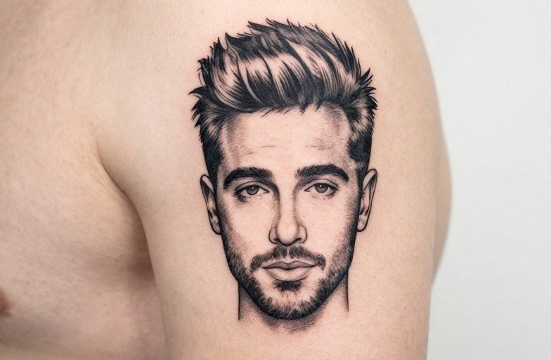 Adam Levine Head Tattoo Meaning: Butterfly, Rose Cloud Ink