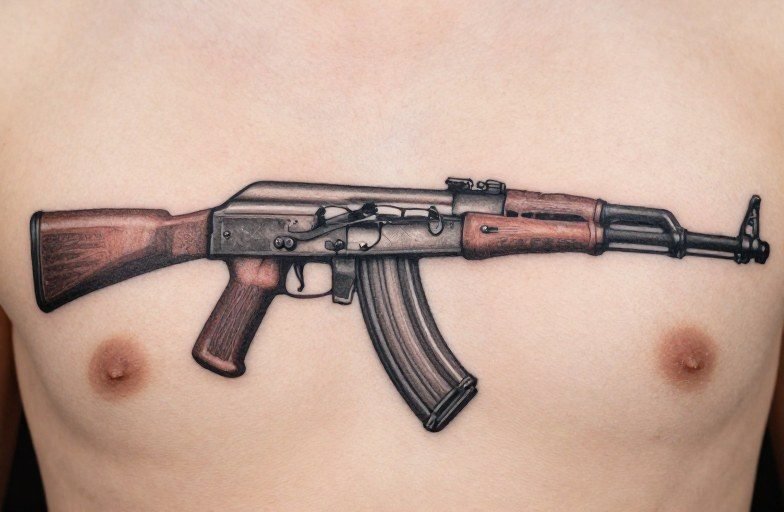 Ak47 Tattoo Meaning: Power, Rebellion, and Cultural Weight