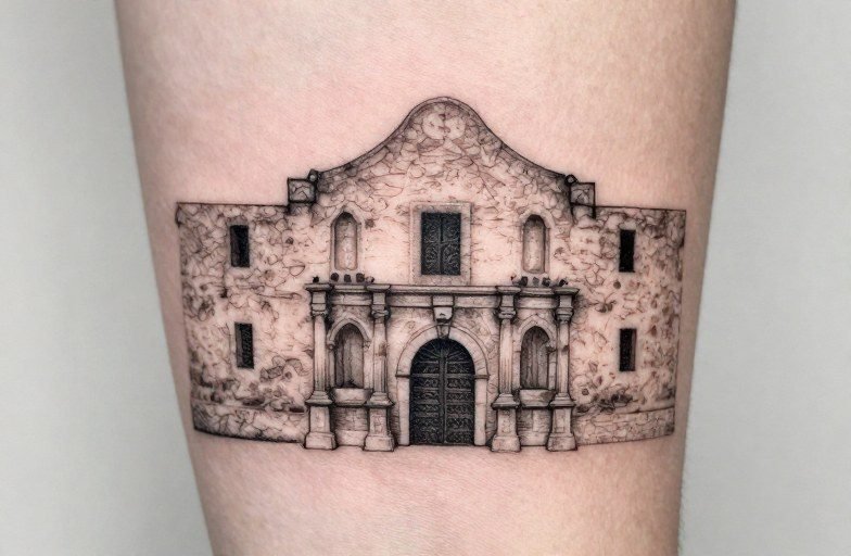 Alamo Tattoo Meaning: Texas Pride, Defiance, and Memory