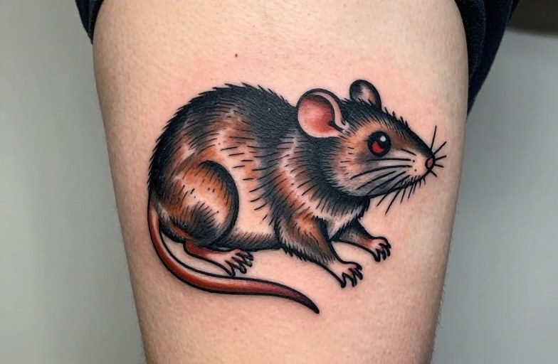 American Traditional Rat Tattoos: Style Guide