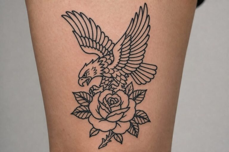 American Traditional Tattoo Outlines: Complete Style Guide