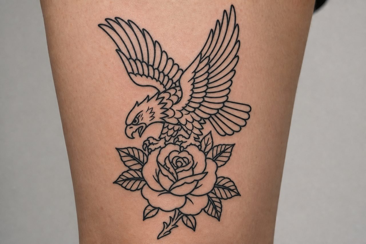American Traditional Tattoo Outlines: Complete Style Guide