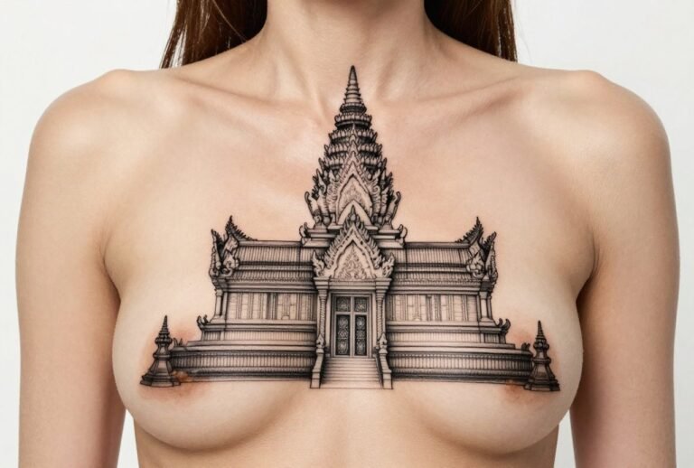 Angelina Jolie Cambodian Tattoo Meaning: Sak Yant Blessing Ink
