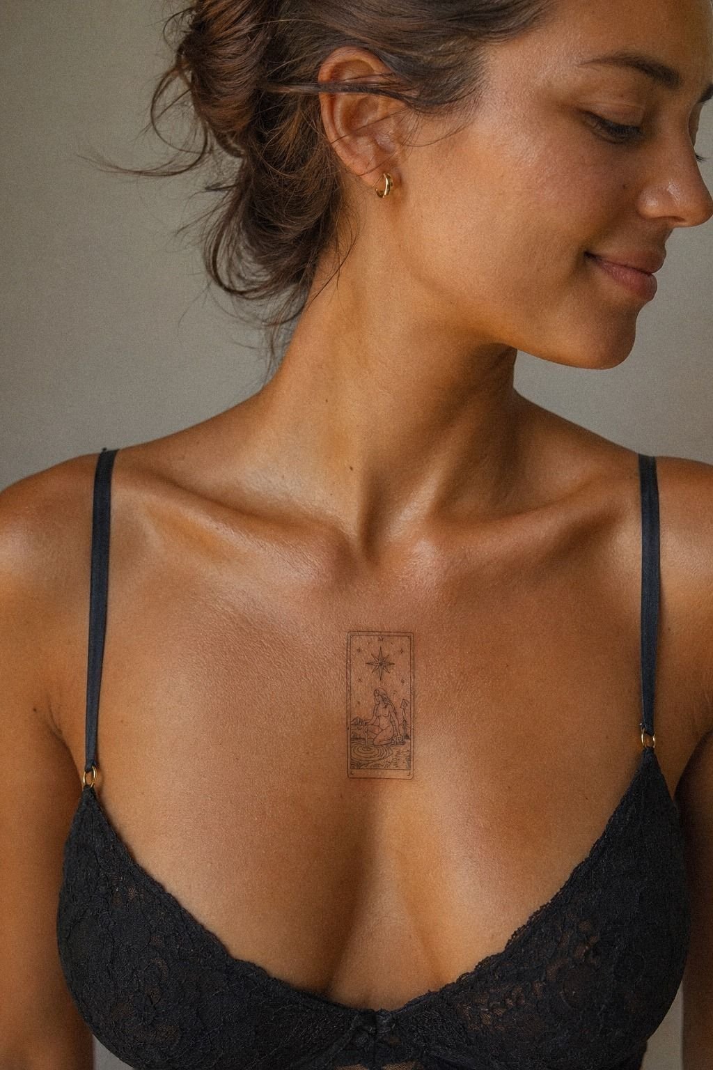 Keep A Tiny Tarot Card Tattoo