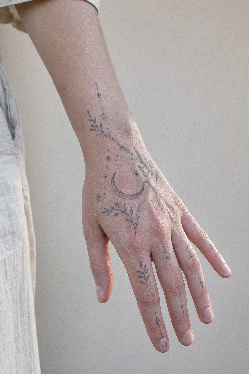 Add A Witchy Hand Tattoo
