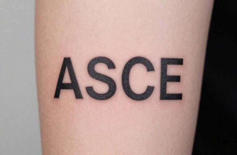 Asce Tattoo Meaning: Symbolism, Styles & Placement Guide