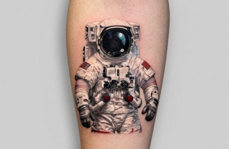 Astronaut Tattoo Meaning: Isolation, Courage, and the Unknown