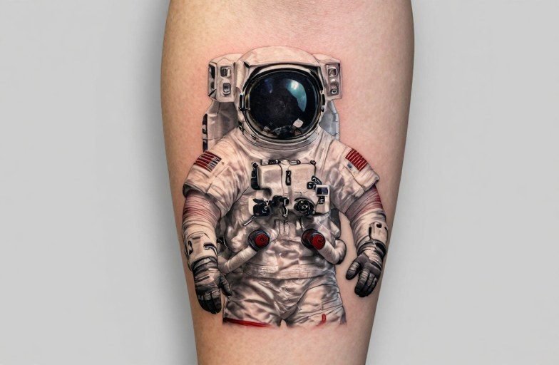 Astronaut Tattoo Meaning: Isolation, Courage, and the Unknown