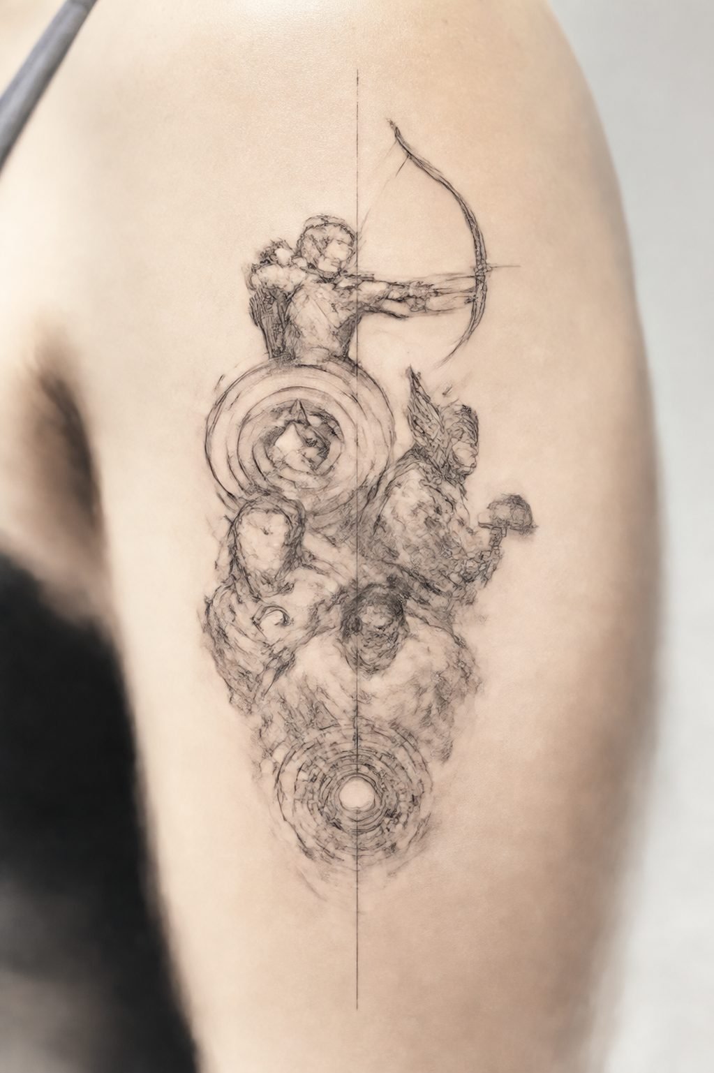 Avengers Tattoo Ideas for Marvel Fans