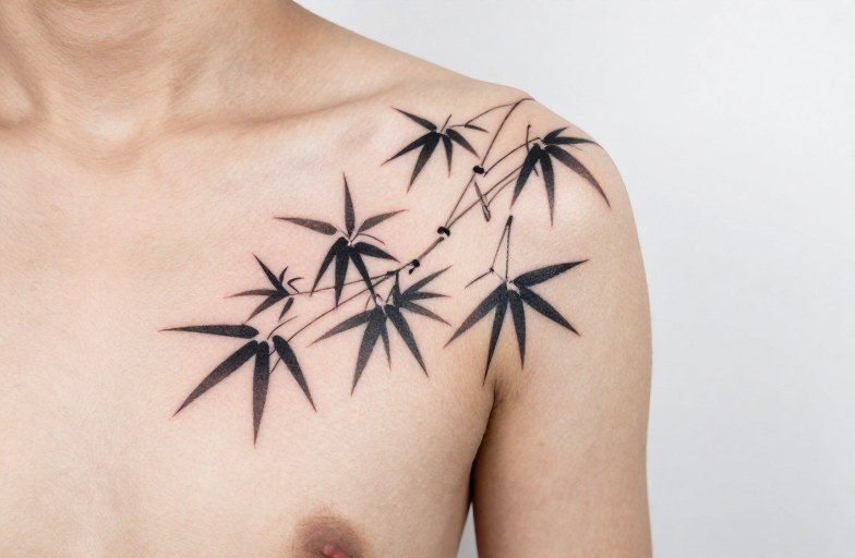 Bamboo Tattoo Meaning: Resilience, Growth Quiet Strength