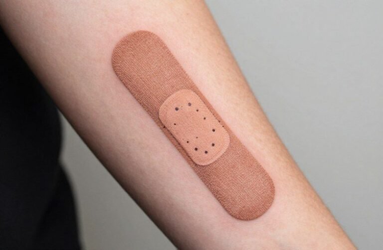 Band Aid Tattoo Meaning: Healing, Humor & Heart