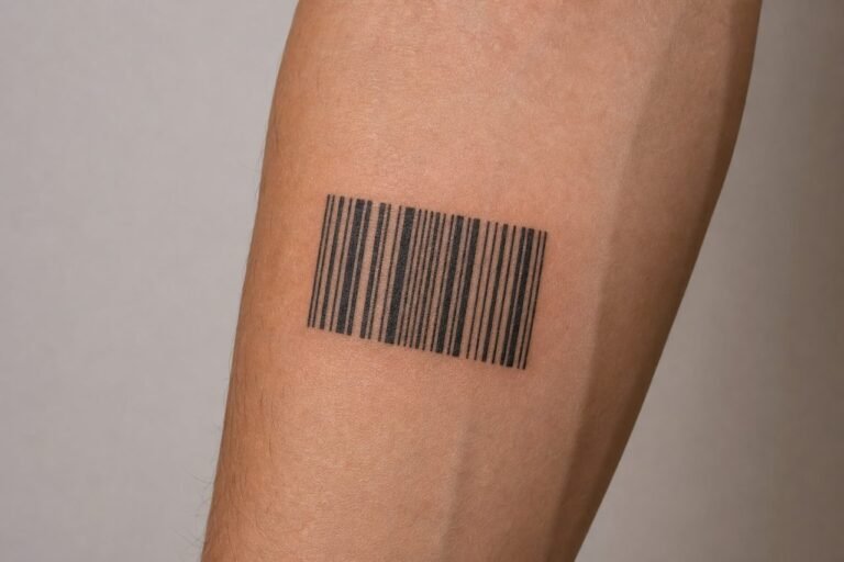 Bar Code Tattoo Meaning: Identity, Consumerism & Rebellion