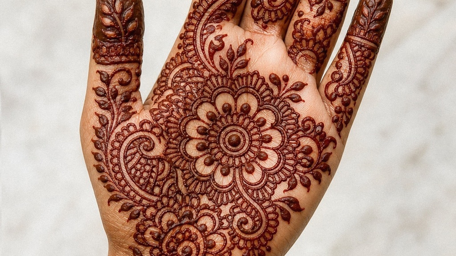 14 Beautiful Mehndi Design Front Hand That Hold Up
