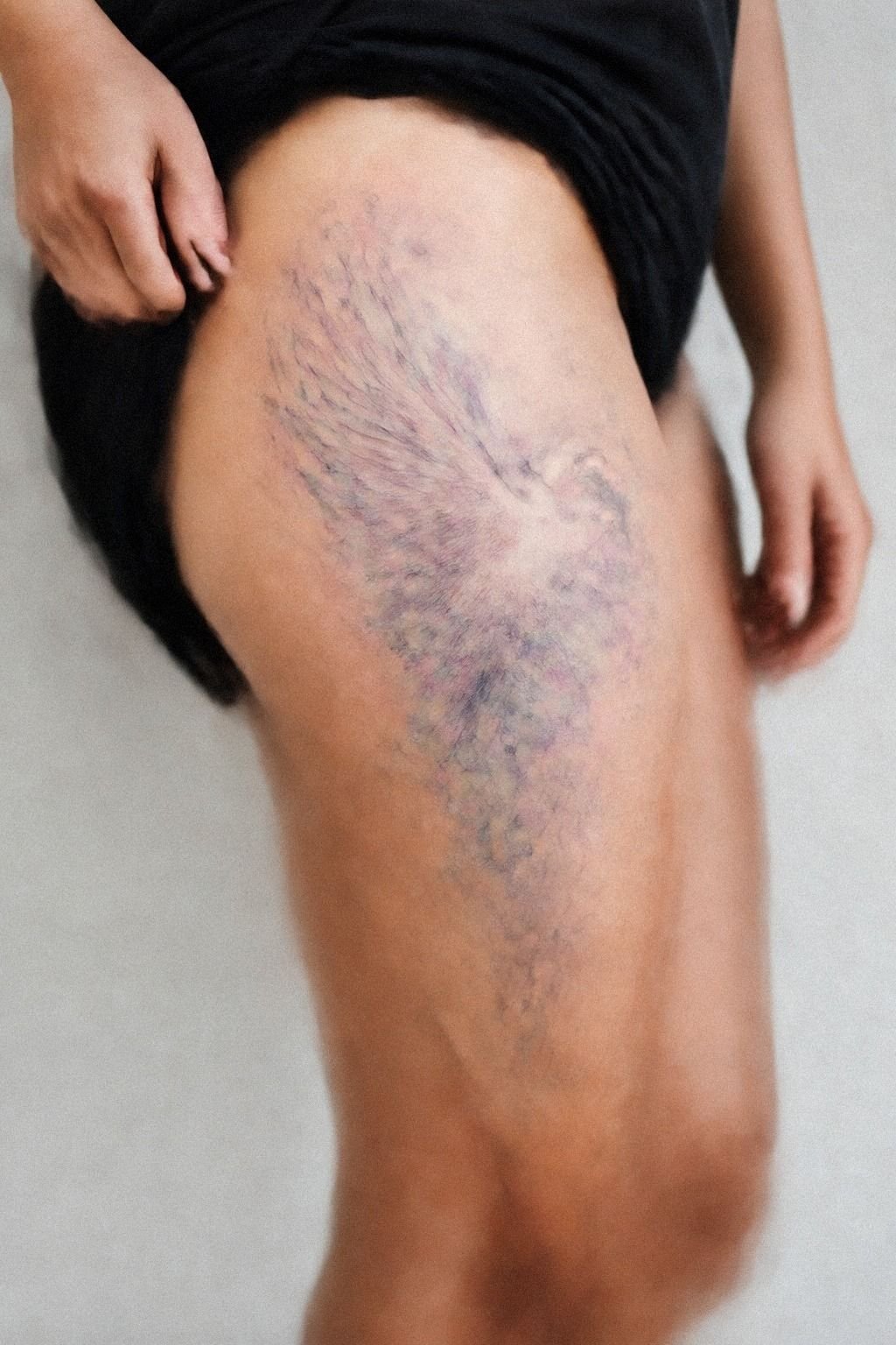 Watercolor, But Anchored With Line