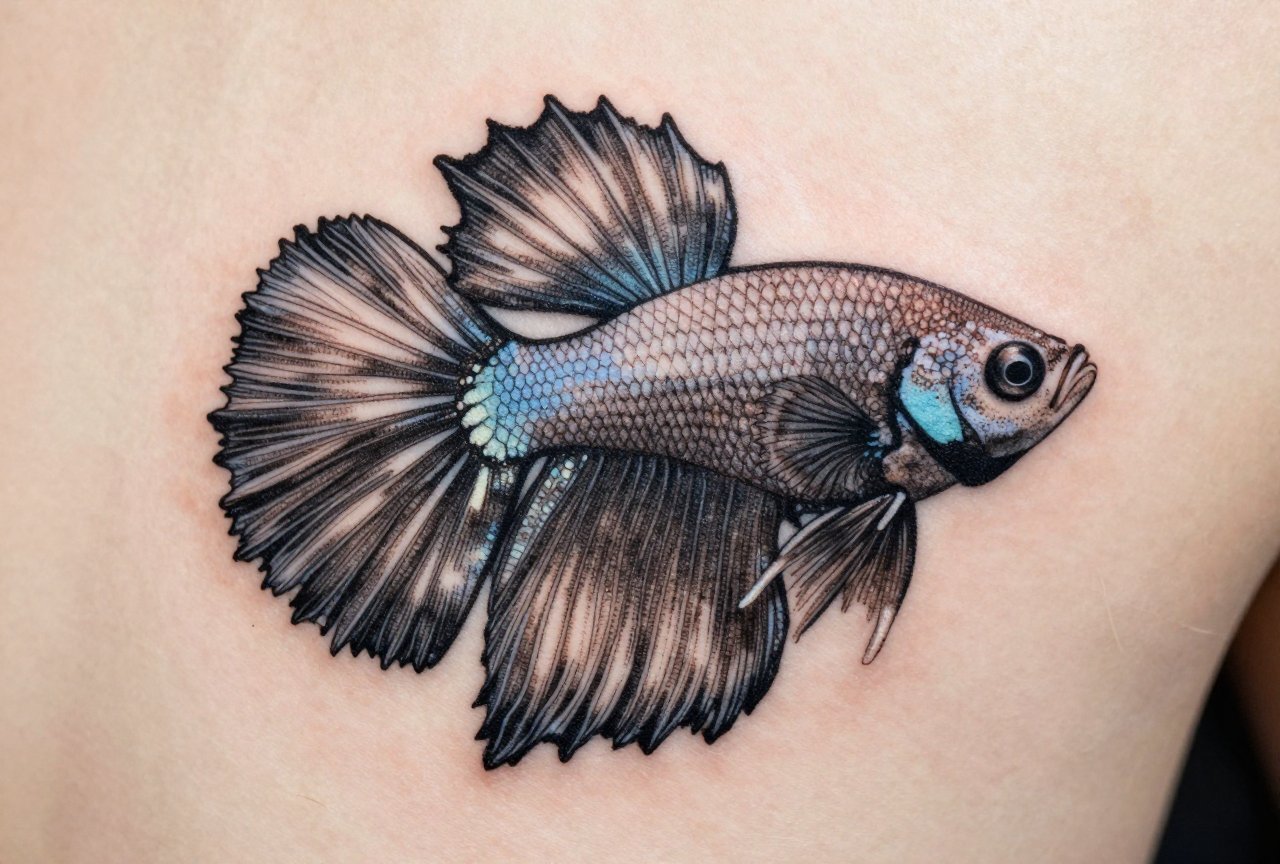 Betta Fish Tattoo Meaning: Resilience, Beauty & Solitude