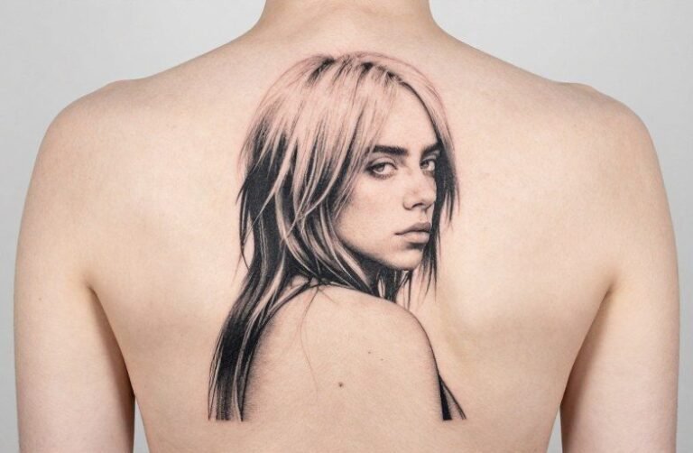 Billie Eilish Back Tattoo Meaning: Dragon Symbolism Explained