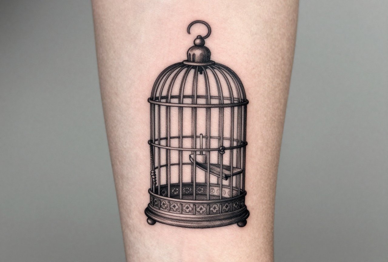 Birdcage Tattoo Meaning: Freedom, Captivity & What Artists See