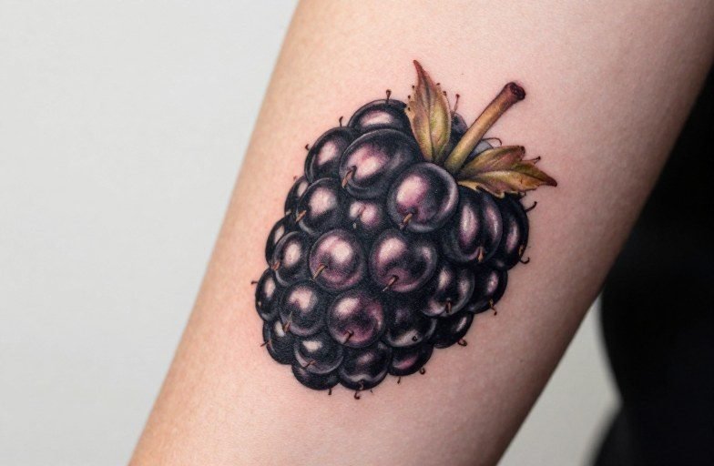 Blackberry Tattoo Meaning: Growth, Resilience & Hidden Depth