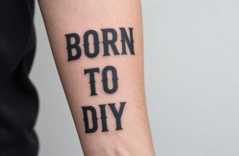 Born to Die Tattoo Meaning: Mortality, Rebellion & Acceptance