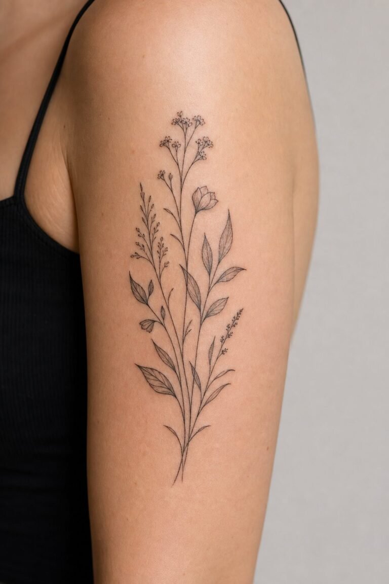 Botanical Tattoo Designs: Style & Placement Guide