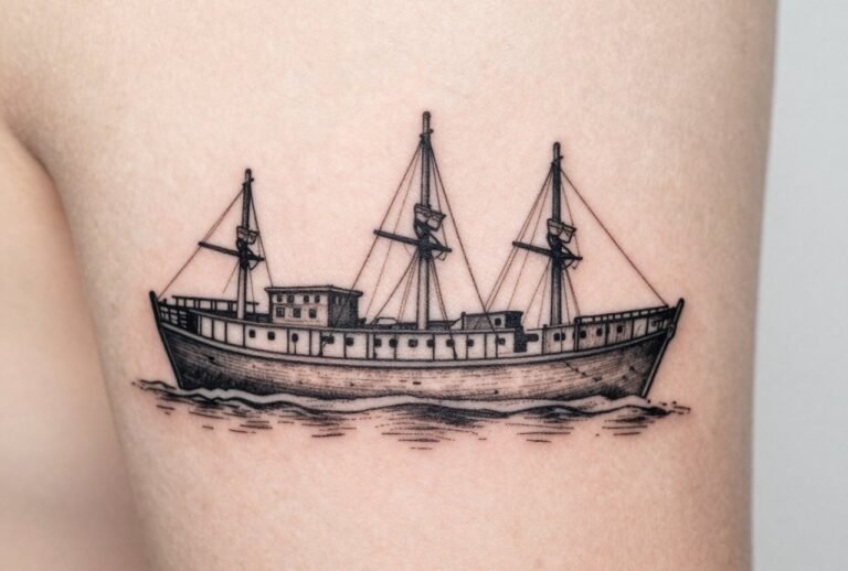 Burn the Boats Tattoo Meaning: Commitment & No Turning Back