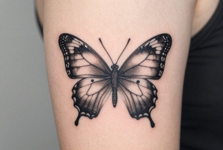 Butterfly Tattoo Meaning on a Woman: Transformation & Freedom