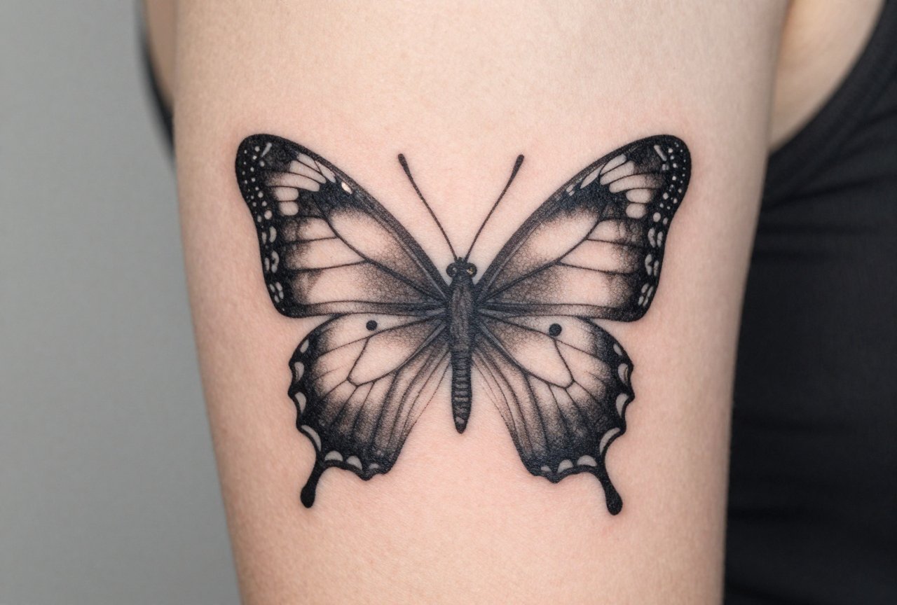 Butterfly Tattoo Meaning on a Woman: Transformation & Freedom