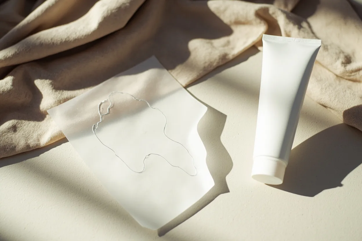 Tattoo sun protection planning still life