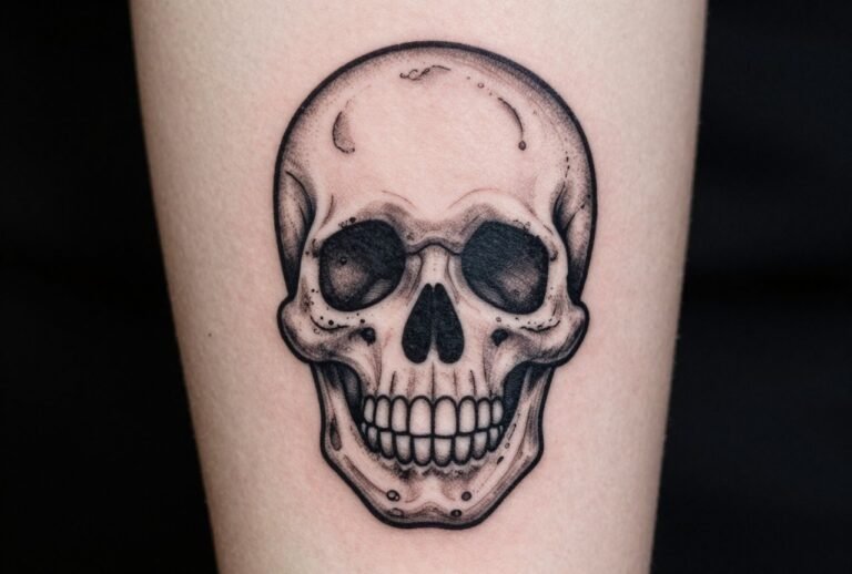 Candy Skull Tattoo Meaning: Life, Death & Celebration