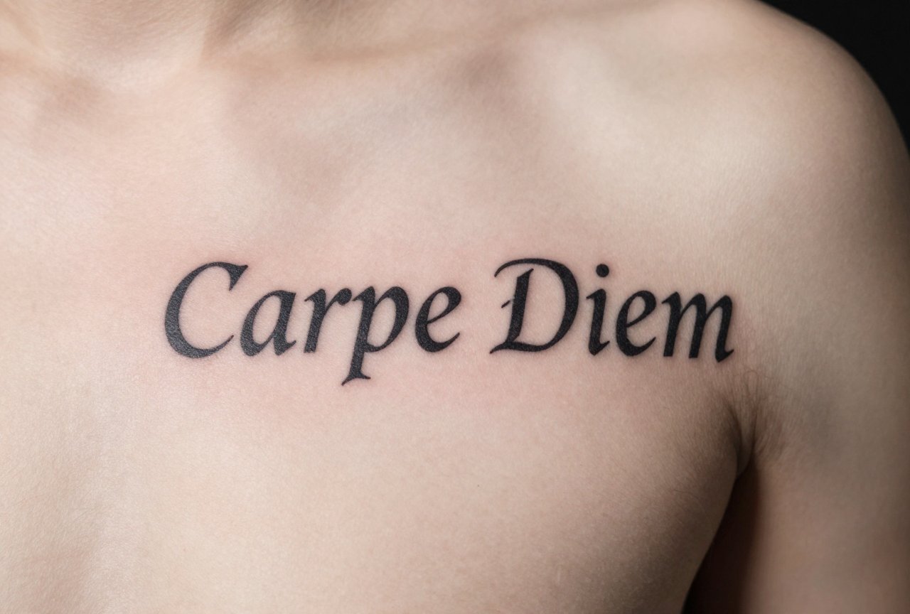 Carpe Diem Tattoo Meaning: Seize the Day Ink