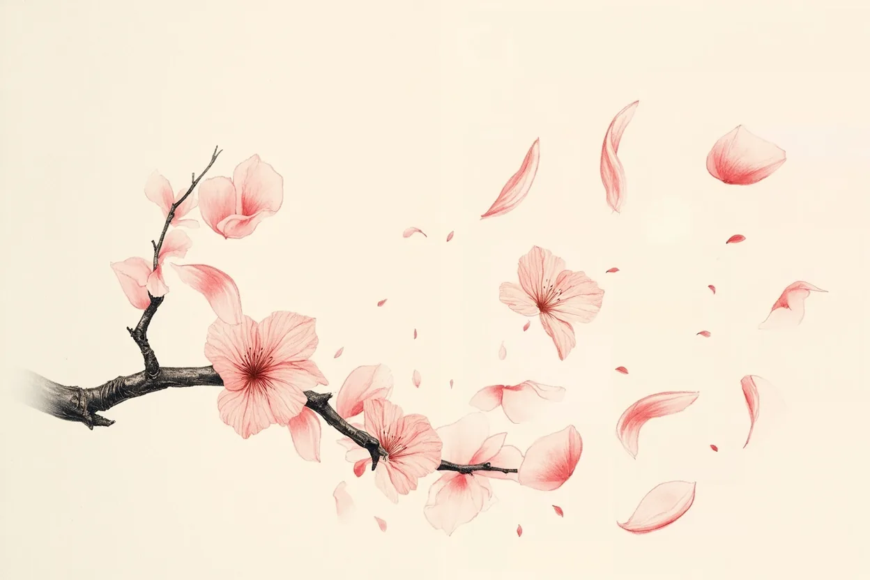 Cherry blossom tattoo meaning sakura floral branch design board