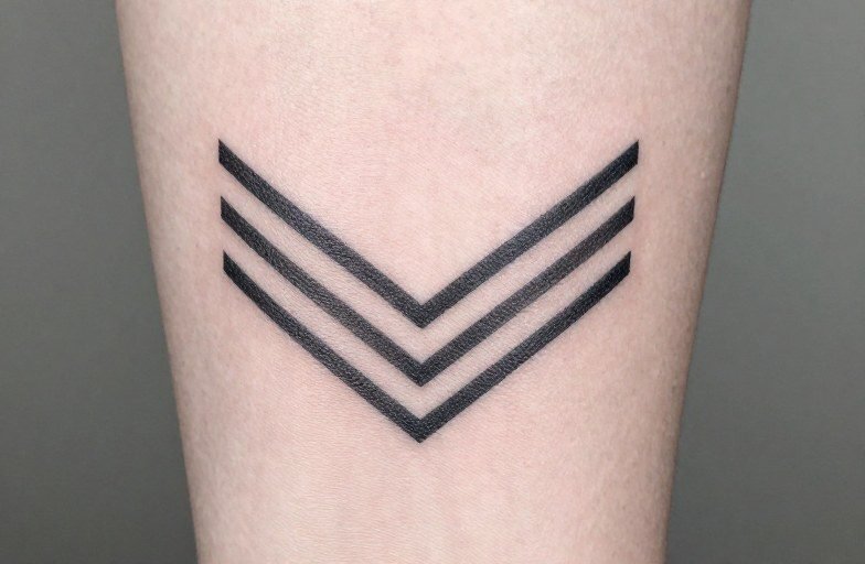 Chevron Tattoo Meaning: Symbolism, Styles Placement Guide