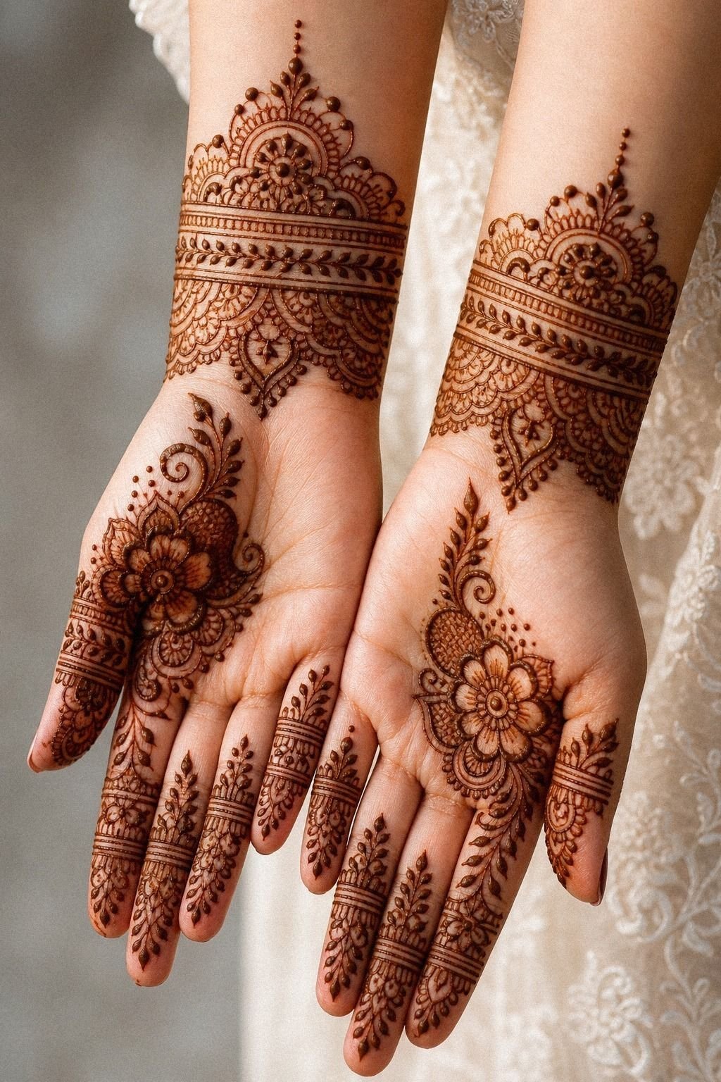 Wrap a Fine-Line Modern Henna Wrist Band