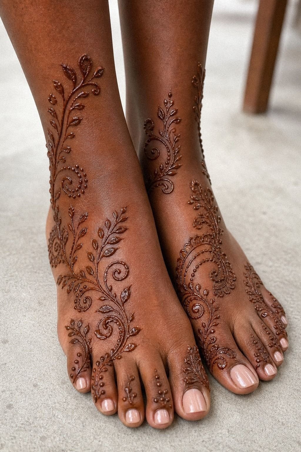 Let an Elegant Vine Travel Across the Fingers