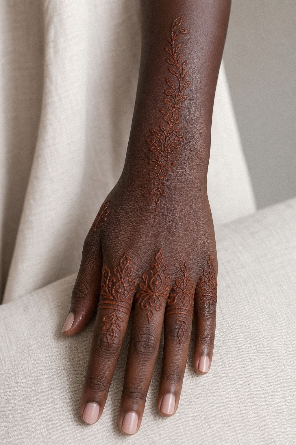 Soft Florals Versus Full Knuckle Fill