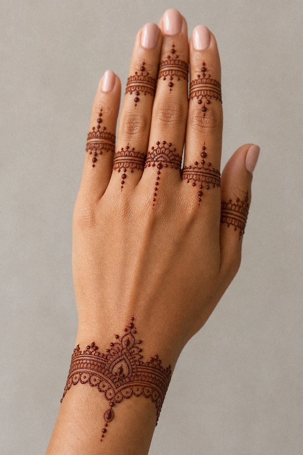 Let Dotwork Frame the Finger Joints