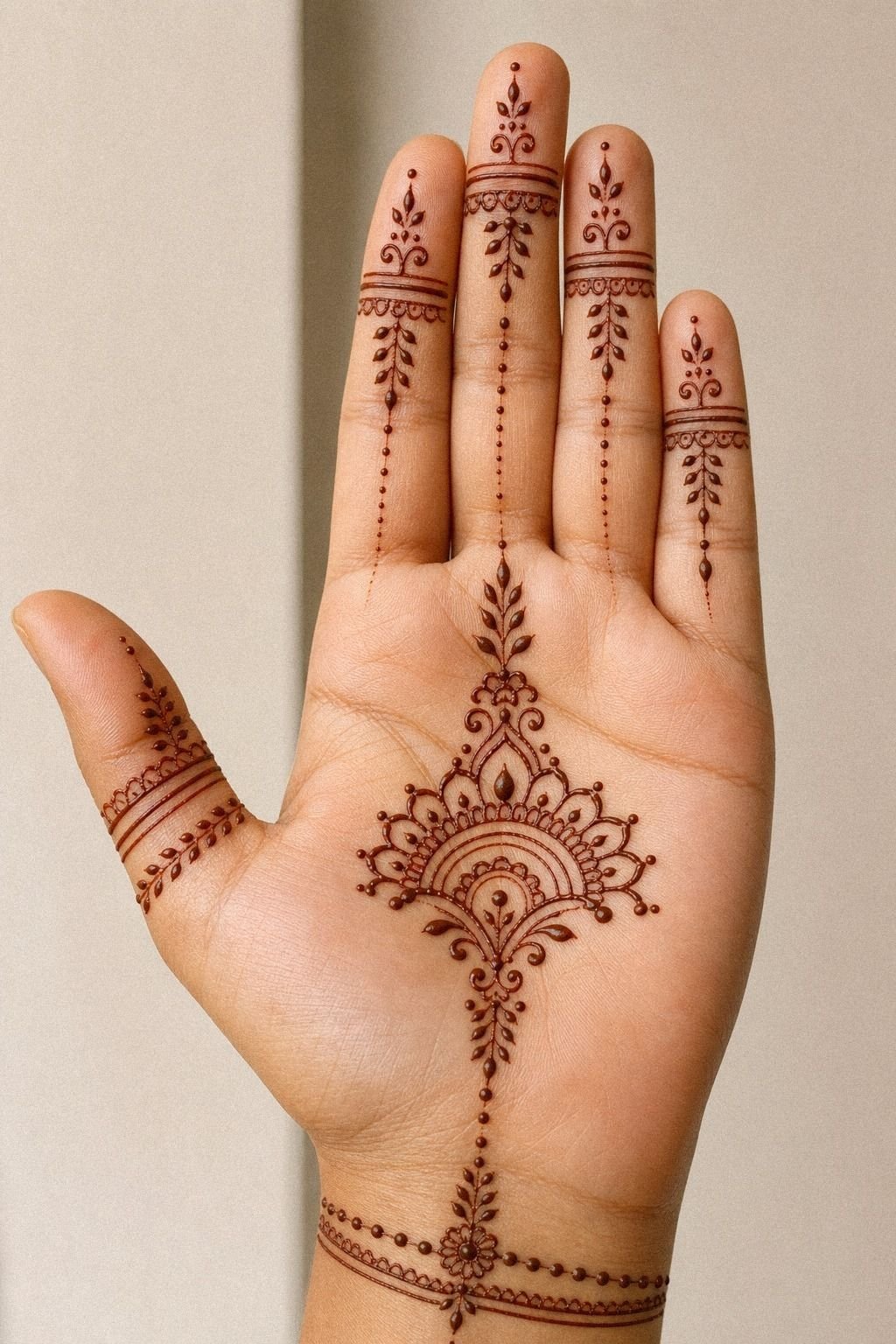 Jagua-Style Modern Henna Wrist Accent
